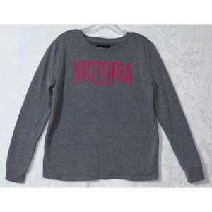 Victoria's Secret Women's Gray Sport Pullover Sweatshirt Size S